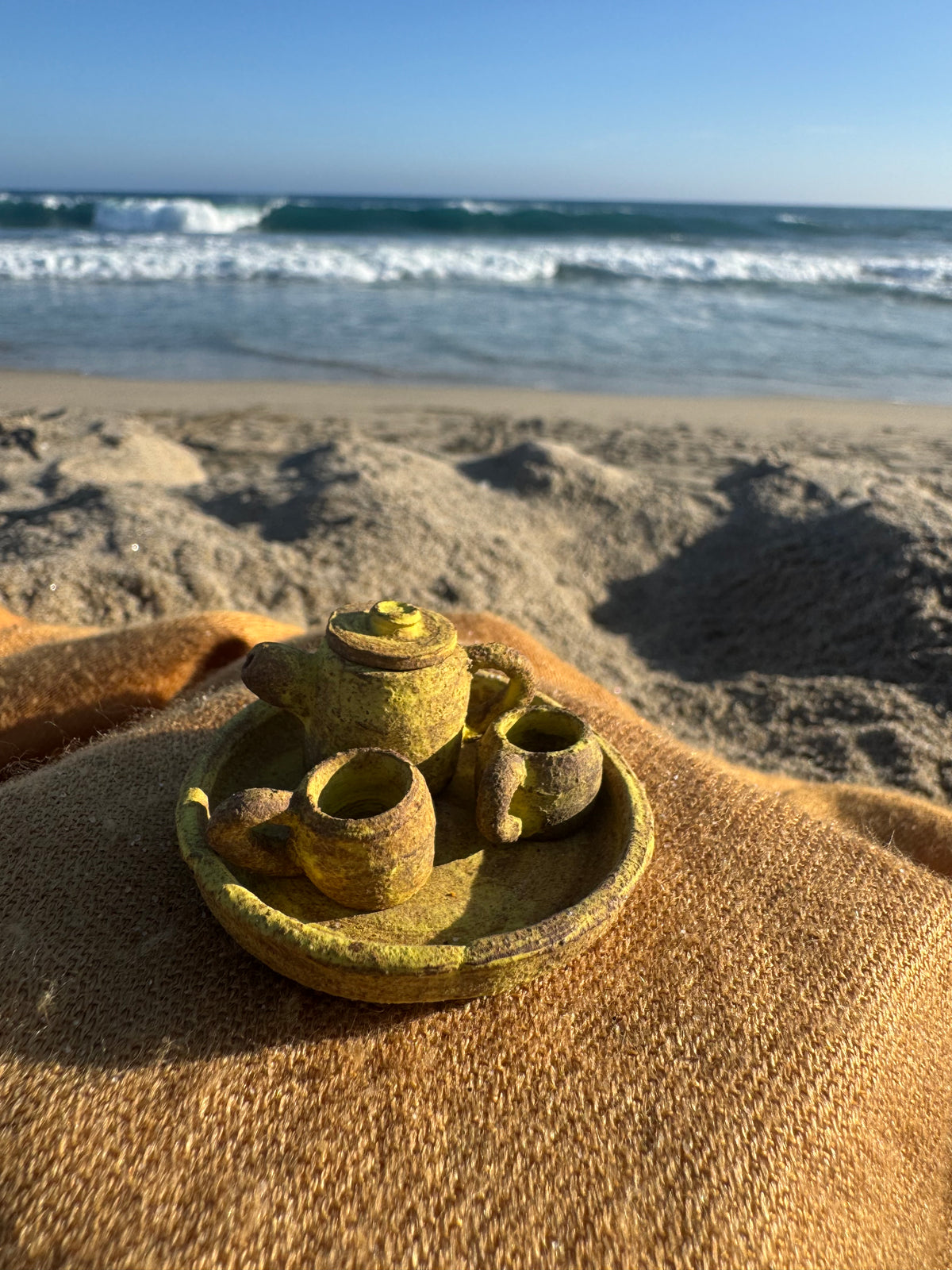 Miniature Ceramic Tea Set