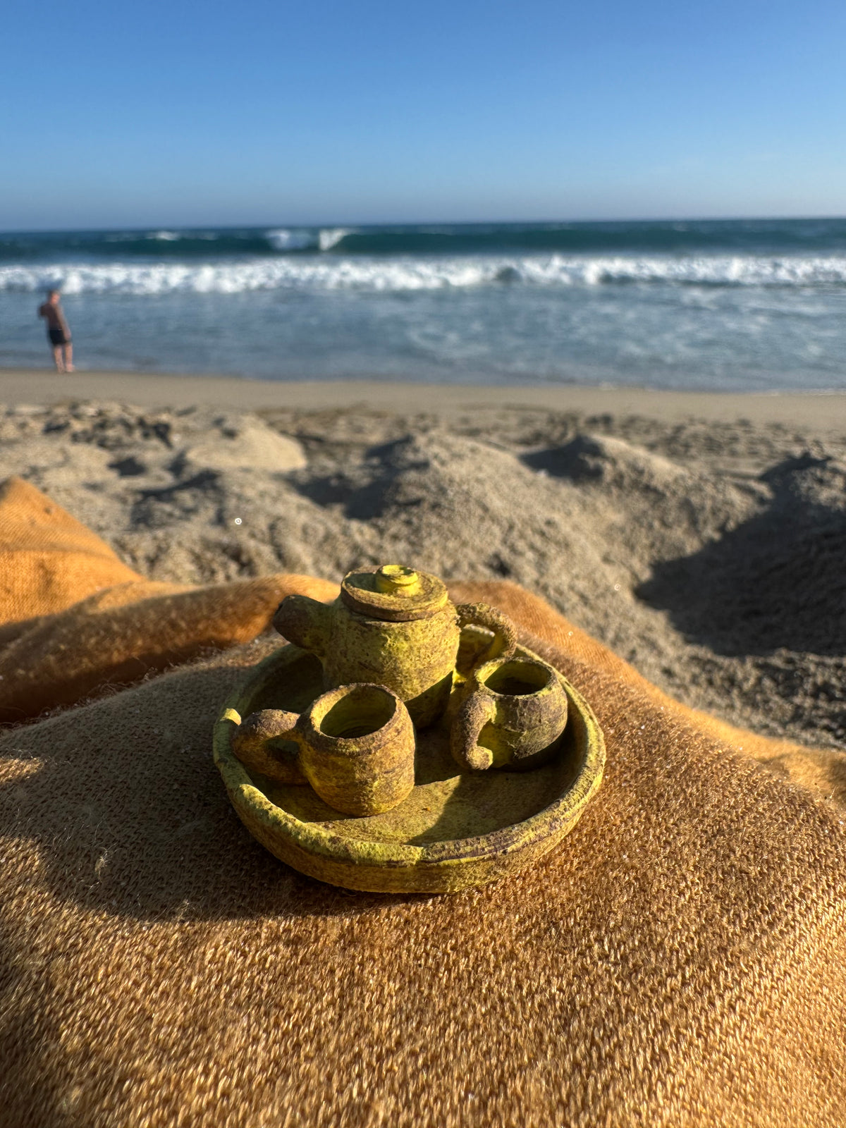 Miniature Ceramic Tea Set