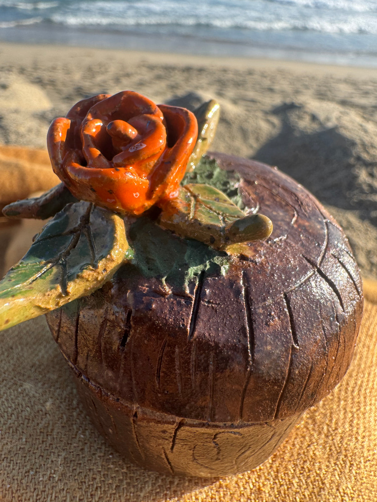 Wild Rose Fairy Jar